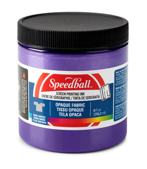 Speedball Screen Ink Fabric Opaque 8oz Amethyst