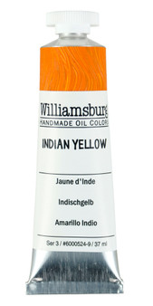 Williamsburg Handmade Oil 37ml Indian Yellow Permanent