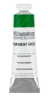 Williamsburg Handmade Oil 37ml Permanent Green