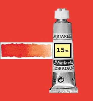 Schmincke Horadam Aquarell 15ml Transparent Orange (was Translucent Orange) - 218