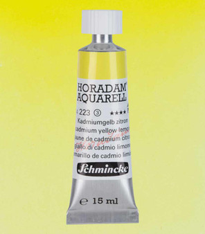 Schmincke Horadam Aquarell 15ml Cadmium Yellow Lemon - 223
