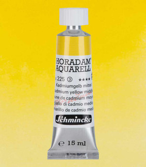 Schmincke Horadam Aquarell 15ml Cadmium Yellow Medium - 225