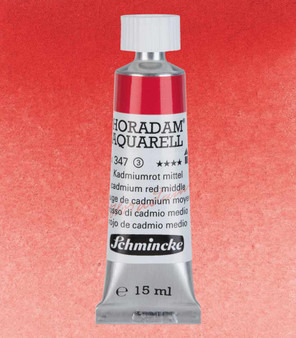 Schmincke Horadam Aquarell 15ml Cadmium Red Medium - 347