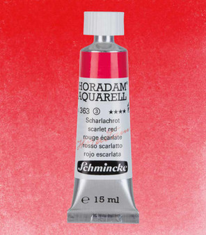 Schmincke Horadam Aquarell 15ml Scarlet Red - 363