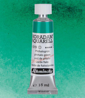 Schmincke Horadam Aquarell 15ml Phthalo Green - 519