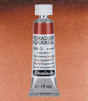 Schmincke Horadam Aquarell 15ml Transparent Brown - 648