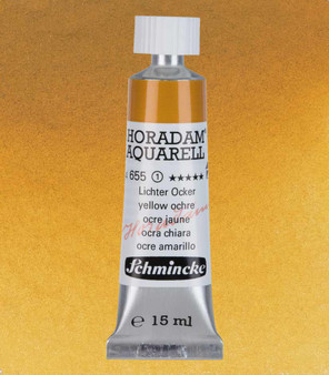 Schmincke Horadam Aquarell 15ml Yellow Ochre - 655