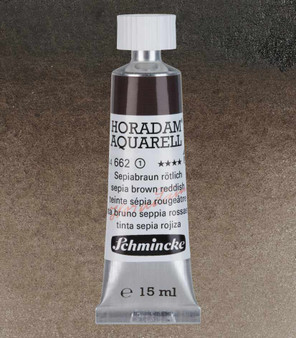 Schmincke Horadam Aquarell 15ml Sepia Brown Reddish - 662