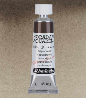 Schmincke Horadam Aquarell 15ml Sepia Brown - 663