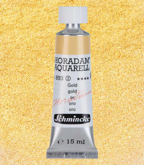 Schmincke Horadam Aquarell 15ml Gold - 893