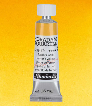 Schmincke Horadam Aquarell 15ml Tube Watercolor Turner's Yellow - 219