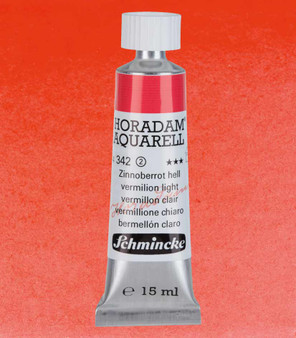 Schmincke Horadam Aquarell 15ml Tube Watercolor Vermilion Light - 342