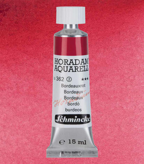 Schmincke Horadam Aquarell 15ml Tube Watercolor Bordeaux - 362