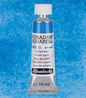 Schmincke Horadam Aquarell 15ml Tube Watercolor Cobalt Azure - 483