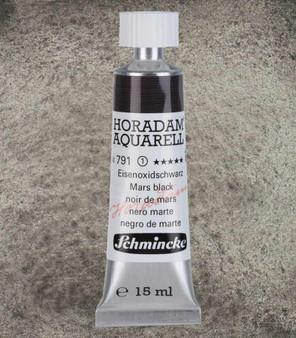Schmincke Horadam Aquarell 15ml Tube Watercolor Mars Black - 791