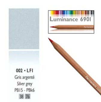 Caran DAche Luminance Colored Pencil Silver Grey