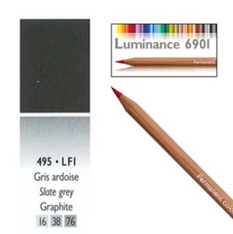 Caran DAche Luminance Colored Pencil Slate Grey