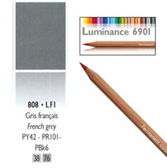 Caran DAche Luminance Colored Pencil French Grey