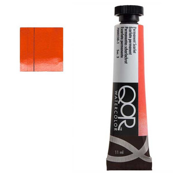 QoR Watercolor 11ml tube Permanent Scarlet