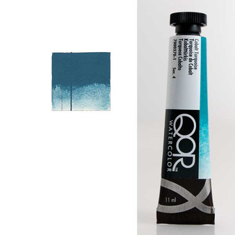 QoR Watercolor 11ml tube Cobalt Turquoise