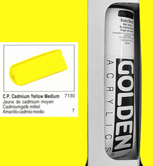 Golden Open Acrylic 5oz CP Cadmium Yellow Medium