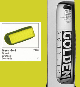 Golden Open Acrylic 5oz Green Gold