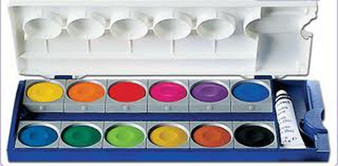 Pelikan Watercolor 12 Set 735Kk/12 Opaque Pans