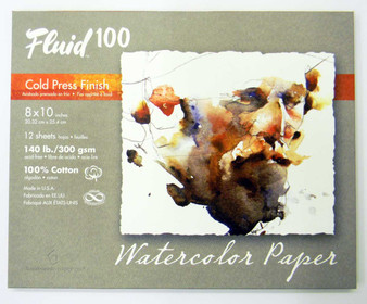 Fluid 100 Pochette 140lb Cold Press 8x10"