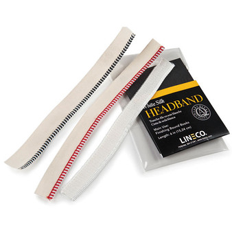 Lineco Head Band White 6"