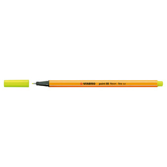 Stabilo Pen 88 Fineliner Neon Yellow