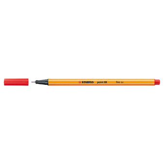 Stabilo Pen 88 Fineliner Red