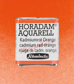 Schmincke Horadam Aquarell Half-Pan Cadmium Red Orange - 348