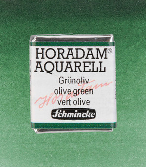 Schmincke Horadam Aquarell Half-Pan Green Olive - 515
