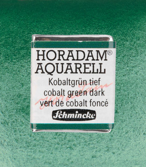 Schmincke Horadam Aquarell Half-Pan Cobalt Green Dark - 533
