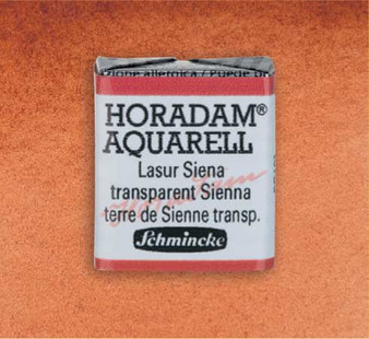 Schmincke Horadam 1/2 Pan Watercolor Transparent Sienna - 653