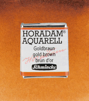 Schmincke Horadam Aquarell Half-Pan Gold Brown - 654