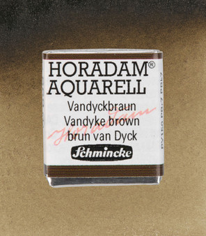 Schmincke Horadam Aquarell Half-Pan Vandyke Brown - 669