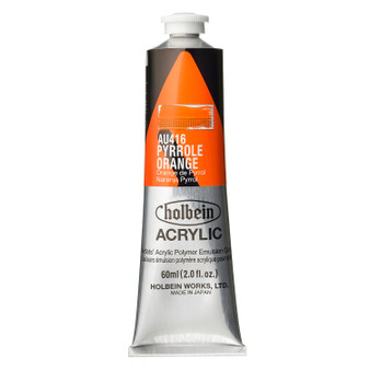 Holbein Heavy Body Acrylic 60 ml Pyrrole Orange