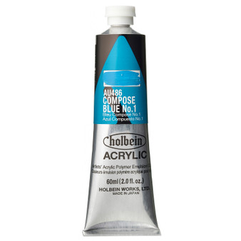 Holbein Heavy Body Acrylic 60 ml Compose Blue No. 1