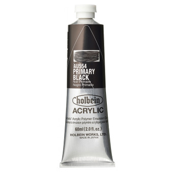 Holbein Heavy Body Acrylic 60 ml Primary Black