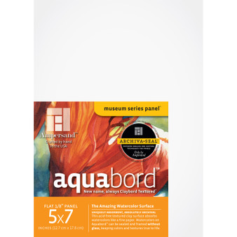 Ampersand Museum Series Aquabord Flat 5x7 3pk