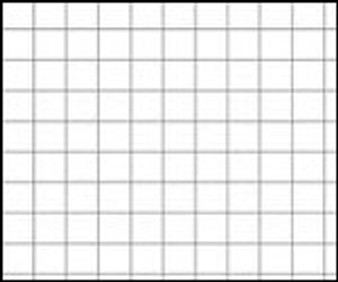 8x8 Cross Section Grid Paper 17x22" Individual Sheet