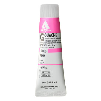 Holbein Acryla Gouache Series 1 20ml: Pink