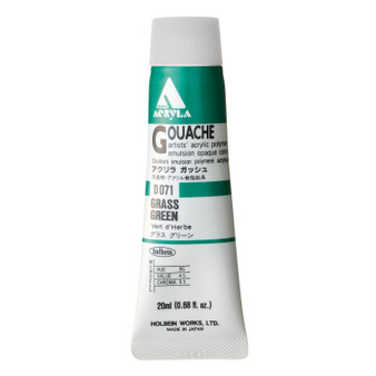 Holbein Acryla Gouache Series 1 20ml: Grass Green