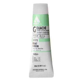 Holbein Acryla Gouache Series 1 20ml: Mint Green