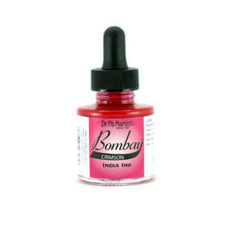 Dr. Ph. Martin Bombay Ink 1oz Crimson