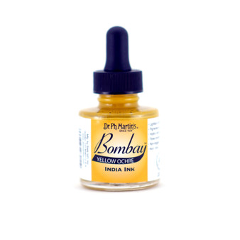 Dr. Ph. Martin Bombay Ink 1oz Yellow Ochre