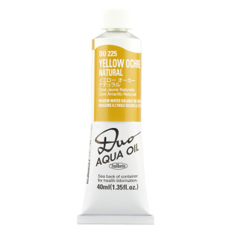 Holbein Duo Aqua Oil Series A 40ml: Yellow Ochre Natural