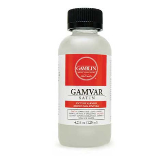 Gamblin Gamvar Oil Based Varnish Satin 4.2oz