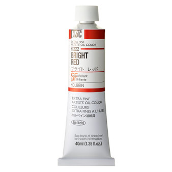 Holbein Artists Oil 40ml Bright Red